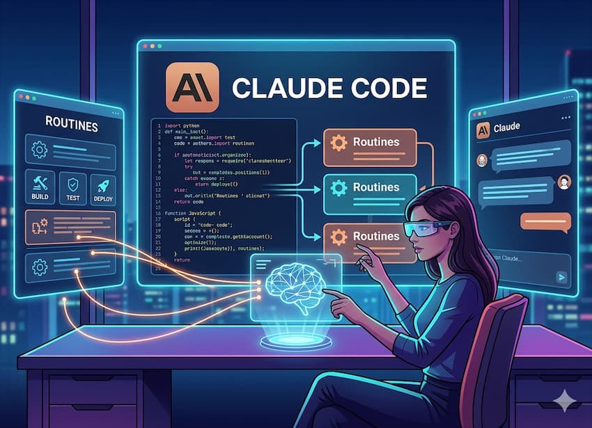 Anthropic lance Routines pour Claude Code