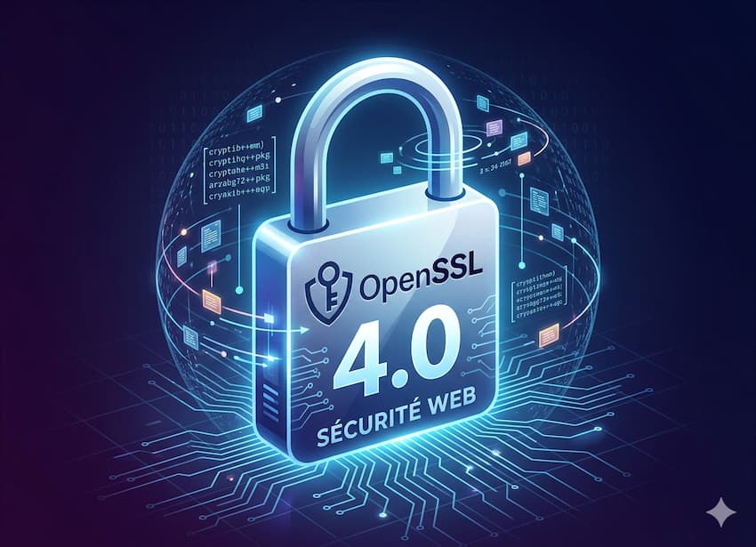 Sortie d'OpenSSL 4.0 chiffrement post-quantique